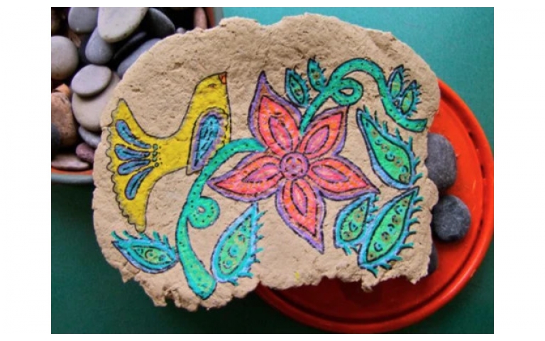 CelluClay Amate Bark Lesson Plan